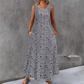 🔥50 % RABAT I BEGRÆNSET PERIODE!🔥 👗 Ærmeløs maxi-kjole til kvinder med blomsterprint — med sidelommer, elegant og behagelig 🌸