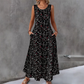 🔥50 % RABAT I BEGRÆNSET PERIODE!🔥 👗 Ærmeløs maxi-kjole til kvinder med blomsterprint — med sidelommer, elegant og behagelig 🌸