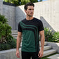 👕 BEGRÆNSET TILBUD: 50 % RABAT! ✨ Herre-T-shirt med farveblokke og rund hals – moderne, afslappet, behagelig 🧢