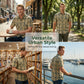 👔 BEGRÆNSET TILBUD: 50 % RABAT! 🍂 Casual kortærmet ternet herreskjorte – klassisk mønster, afslappet pasform, åndbar komfort ✨