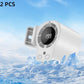 🏆 Særpris på sidste dag: 149,95 kr.! ! ⏰Håndfri personlig ventilator med LED-display