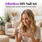 💅🎨 Sæt med 10-farvet neglelakstusch med dobbelt spids – tynde og tykke penne til nemme DIY-negledesigns