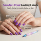 💅🎨 Sæt med 10-farvet neglelakstusch med dobbelt spids – tynde og tykke penne til nemme DIY-negledesigns