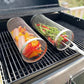 🔥🍖 Tidsbegrænset BBQ-tilbud – 360° rullende grillkurv | Non-stick rotisserie-grillkurv til kød, grøntsager og meget mere