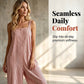 👗 50 % RABAT NU! 🏝️ Casual stribet jumpsuit med spaghettistropper til kvinder – Let, flagrende og luftigt – perfekt til stranddage, sommerfester eller rejser – ubesværet chic 🌊