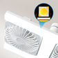 🌀💡2-i-1 LED-loftventilator med lys – dobbelt køling, ultrakraftigt lys, montering uden værktøj
