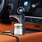 Telefonholder til bilens kopholder – 360° justerbar, kraftig N52-magnet og nem betjening med én hånd
