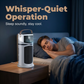 🌬️ BEGRÆNSET TILBUD: 50 % RABAT! ✨ 9-trins turbo-køleventilator – bærbar, støjsvag, fugtighedsregulering 💨