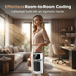 🌬️ BEGRÆNSET TILBUD: 50 % RABAT! ✨ 9-trins turbo-køleventilator – bærbar, støjsvag, fugtighedsregulering 💨