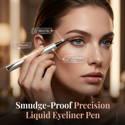 🖊️ TIDSBEGRÆNSET TILBUD: KØB 1, FÅ 1 GRATIS! ✨Præcis flydende eyeliner – vandfast, smudsafvisende, med mikrofint spids 👁️