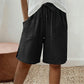 Sommer shorts til kvinder med knapper i siden