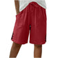 Sommer shorts til kvinder med knapper i siden