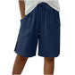 Sommer shorts til kvinder med knapper i siden
