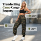 Camouflage-joggingbukser til kvinder