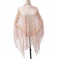 🏆 Særpris på sidste dag 💲119,95 kr! 💐 Sommerlig hæklet overdragt i metallic – Let, flagrende og ubesværet stilfuldt sommeroutfit