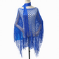 🏆 Særpris på sidste dag 💲119,95 kr! 💐 Sommerlig hæklet overdragt i metallic – Let, flagrende og ubesværet stilfuldt sommeroutfit