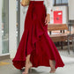 🔥New Arrivals on Sale-Women's High-Waist Asymmetrical Ruffle Maxi Skirt