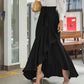 🔥New Arrivals on Sale-Women's High-Waist Asymmetrical Ruffle Maxi Skirt