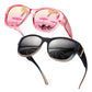🕶️👓 50 % RABAT! OBS til alle, der bærer briller: Disse oversized solbriller kan nemt trækkes direkte over dine egne briller og får dig til at ligne en filmstjerne – ingen dyre påsætningsbriller, intet besvær med linser!