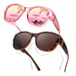 🕶️👓 50 % RABAT! OBS til alle, der bærer briller: Disse oversized solbriller kan nemt trækkes direkte over dine egne briller og får dig til at ligne en filmstjerne – ingen dyre påsætningsbriller, intet besvær med linser!