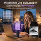 Elektrisk myggefangerlampe med USB-stik