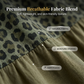 👗 50 % RABAT I BEGRÆNSET PERIODE! ✨ Boheme-inspireret maxi-kjole med leopardmønster – V-udskæring, lagdelt, flagrende resort-stil 🌴