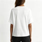 🌸 Tidløs T-shirt med rund hals, ultrablødt og åndbart materiale, afslappet oversized pasform 💫 Luftige korte ærmer – et must-have til hverdagen. Spar 49 % nu!