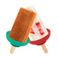 🍦 50 % RABAT! 4-PAK Dråbefri silikoneholder til ispinde og softis – perfekt til børn! 💧 Opfanger hver eneste dråbe, holder børnene og tøjet rent – BPA-fri og tåler opvaskemaskine. 🎨 Sjove farver