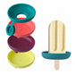🍦 50 % RABAT! 4-PAK Dråbefri silikoneholder til ispinde og softis – perfekt til børn! 💧 Opfanger hver eneste dråbe, holder børnene og tøjet rent – BPA-fri og tåler opvaskemaskine. 🎨 Sjove farver