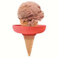 🍦 50 % RABAT! 4-PAK Dråbefri silikoneholder til ispinde og softis – perfekt til børn! 💧 Opfanger hver eneste dråbe, holder børnene og tøjet rent – BPA-fri og tåler opvaskemaskine. 🎨 Sjove farver