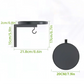 Vægmonteret fuglebad i metal – antik bronzefinish 🐦🛁🧱🏡