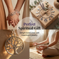 📿 50 % RABAT I BEGRÆNSET PERIODE! ✨Vintage armbånd med hedenske amuletter – åndelige symboler, antiksølv, boheme-stil 🌙