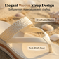 👡 Women’s Woven Strap Platform Flip-Flops👣 – Cushioned, Non-Slip & Summer-Ready