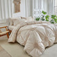 🛏️ 50 % RABAT !!!☁️ Elegant dynebetræk-sæt med plissering
