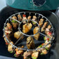 🔥 Grillresultater derhjemme – rustfri grillrist med spyd til saftige gyros, kebab og kød 🍖