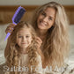 Ventileret børste til udredning af krøllet hår