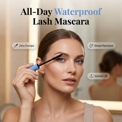 👁️ Spar 50 %! ✨ Mascara, der ikke smitter af – langtidsholdbar og fremhæver vipperne ✨