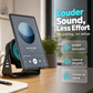 📱50 % RABAT NU! ⚡Induktionshøjttaler-telefonholder med indbygget trådløs induktionshøjttaler og justerbar telefonholder med flere vinkler✨