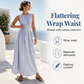 🏖️Ny sommerkollektion –⏰️50 % rabat i en begrænset periode💐👗✨Stribet, ærmeløs maxi-kjole til kvinder i casual stil🎀