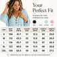 👚✨Casual V-hals-top til kvinder med 3/4-ærmer – en hverdagsbasistop
