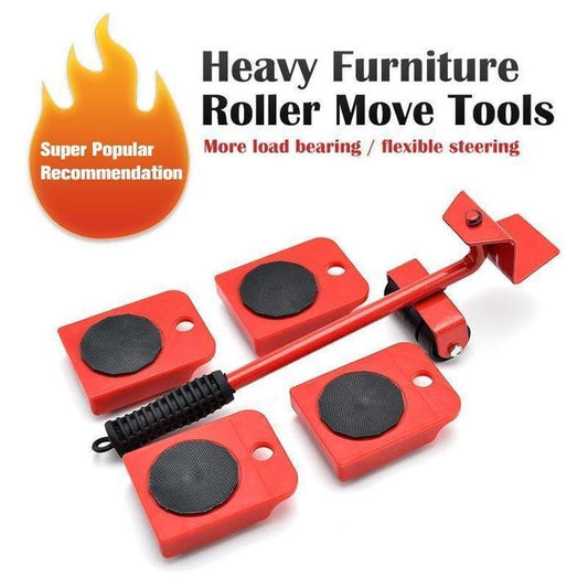 ✨ System til flytning af møbler — Løft og skub, 360°-rotation 🏠