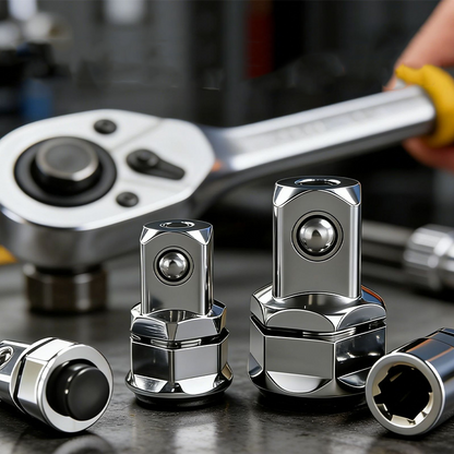 🎉 Udsalg 2026 — Over 17.000 solgt! 🔧 CR-V-adapter-sæt til stålskraldenøgle – hurtigudløser, flere drevstørrelser – ét værktøj til alle dine bolte! ✨