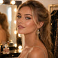 💎🦷 50 % RABAT! 👑Hængende øreringe med hjerteformet zirkon og kvast – Over 29.000 solgt!