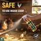 🐔Botanisk rengøringsspray til hønsehuse | 🌿Citrongræs og pebermynte, afskrækker fluer og mider, sikkert for fugle og hønsehuse