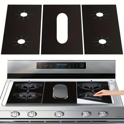 📢📢50 % RABAT !!⏰🎉 2026-udsalg — Over 21.000 solgt! 🔥 Genanvendelige beskyttelsesplader til gaskomfur – varmebestandige op til 260 °C, non-stick, nemme at rengøre – holder dit komfur som nyt! ✨