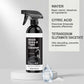 🚿50 % RABAT NU! Kalkfjernerspray til sorte håndvaske og vandhaner, spray til fjernelse af genstridige vandpletter, rengøringsmiddel til badeværelsesarmaturer uden skrubning til vandhaner, håndvaske og bruseroverflader