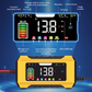🔋50 % RABAT LIGE NU! 12 V 6 A smart bilbatterioplader, pulsoplader med LCD-display – automatisk vedligeholdelsesoplader til blybatterier i biler, motorcykler og autocampere