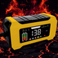 🔋50 % RABAT LIGE NU! 12 V 6 A smart bilbatterioplader, pulsoplader med LCD-display – automatisk vedligeholdelsesoplader til blybatterier i biler, motorcykler og autocampere