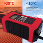 🔋50 % RABAT LIGE NU! 12 V 6 A smart bilbatterioplader, pulsoplader med LCD-display – automatisk vedligeholdelsesoplader til blybatterier i biler, motorcykler og autocampere