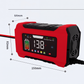 🔋50 % RABAT LIGE NU! 12 V 6 A smart bilbatterioplader, pulsoplader med LCD-display – automatisk vedligeholdelsesoplader til blybatterier i biler, motorcykler og autocampere